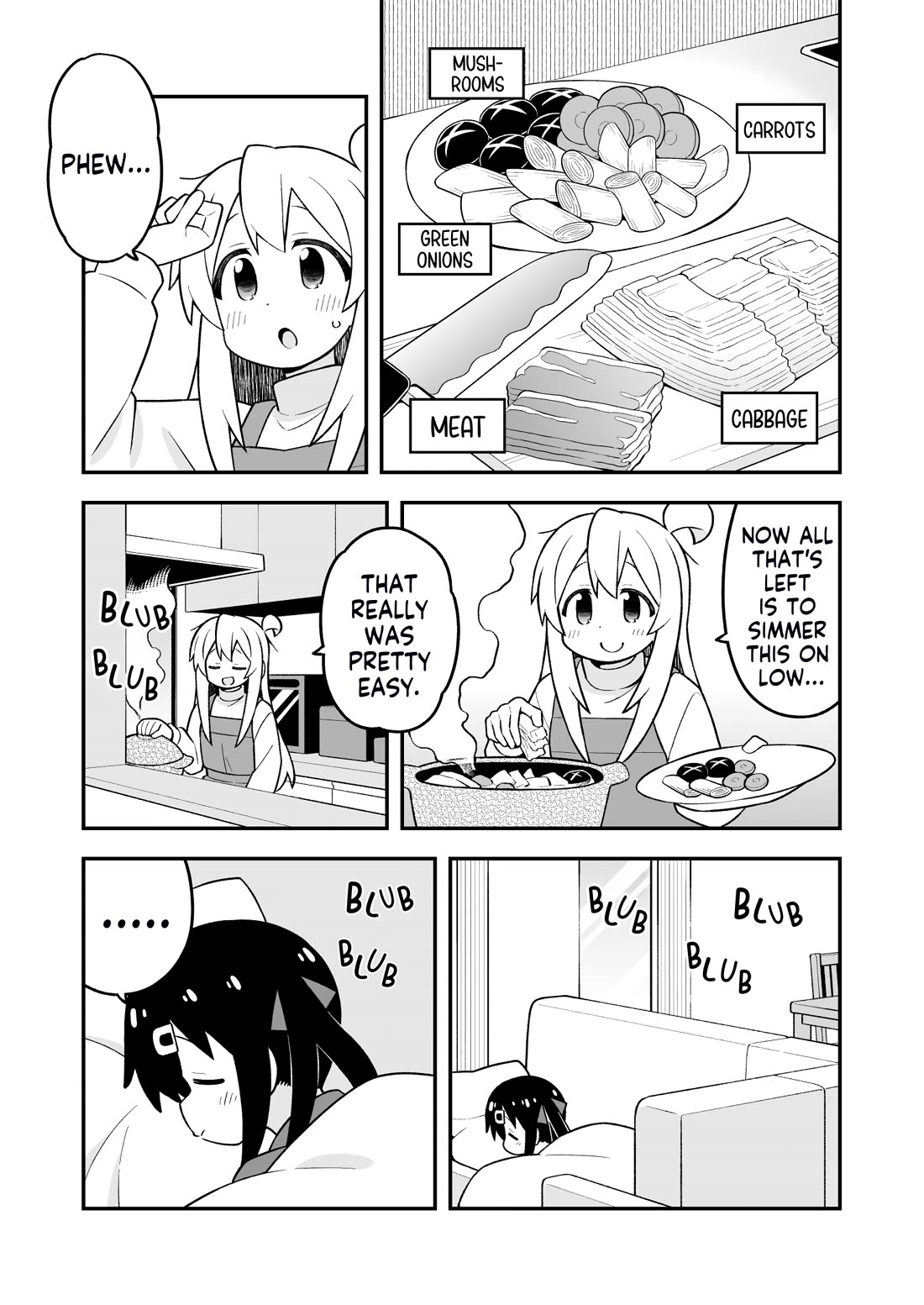 Onii-chan is done for Chapter 96 page 5 - Chapter 96: Mahiro and a Token of Appreciation