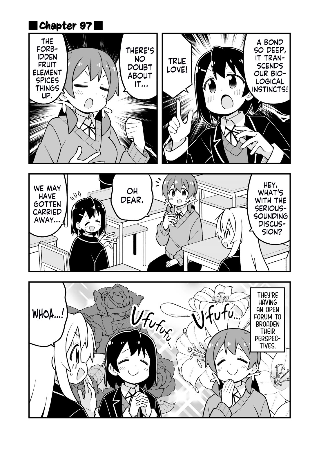 Onii-chan is done for Chapter 97 page 1 - Chapter 97: Mahiro and Crossing the Line