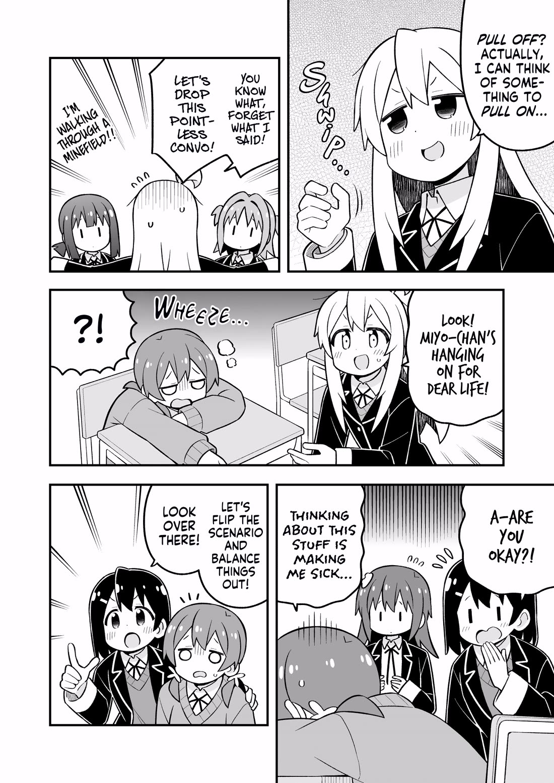 Onii-chan is done for Chapter 97 page 10 - Chapter 97: Mahiro and Crossing the Line