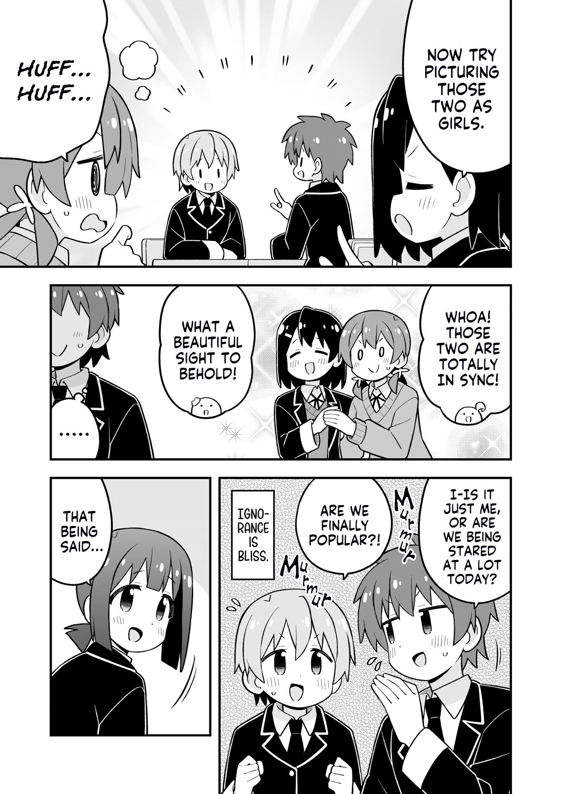 Onii-chan is done for Chapter 97 page 11 - Chapter 97: Mahiro and Crossing the Line