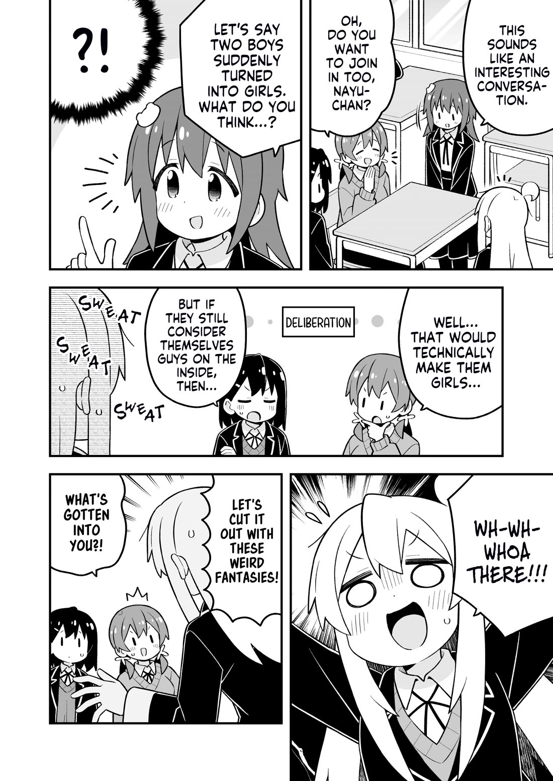 Onii-chan is done for Chapter 97 page 6 - Chapter 97: Mahiro and Crossing the Line