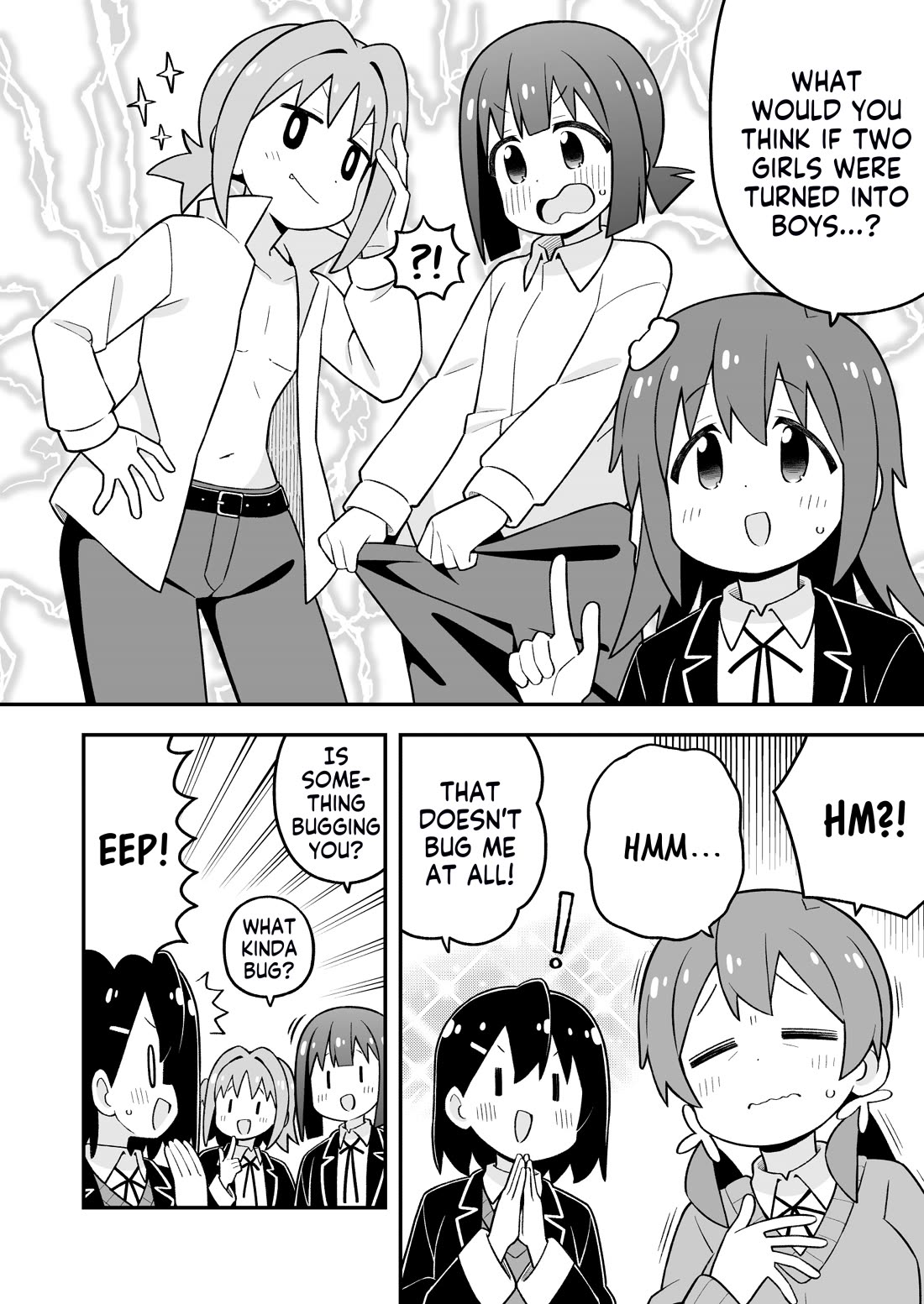 Onii-chan is done for Chapter 97 page 8 - Chapter 97: Mahiro and Crossing the Line