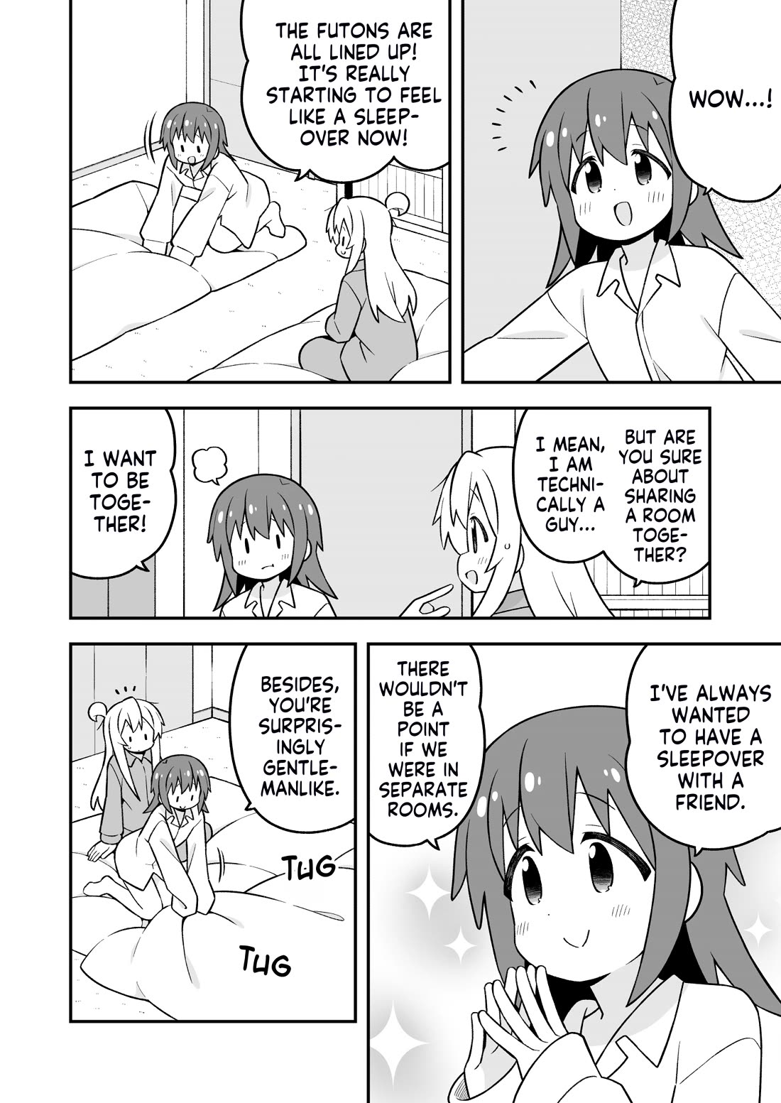 Onii-chan is done for Chapter 98 page 12 - Chapter 98: Mahiro and a One-Night Stay