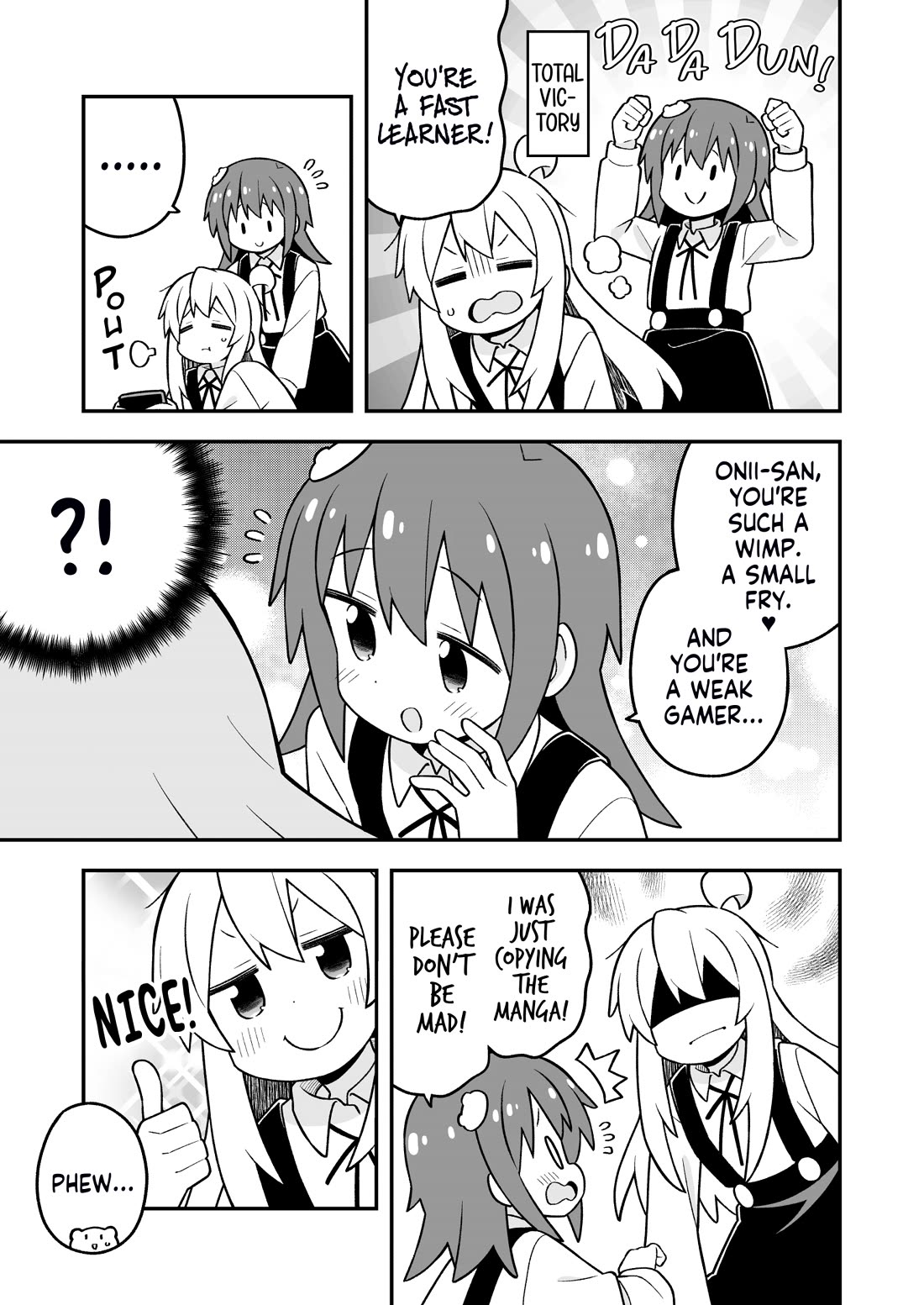 Onii-chan is done for Chapter 98 page 9 - Chapter 98: Mahiro and a One-Night Stay