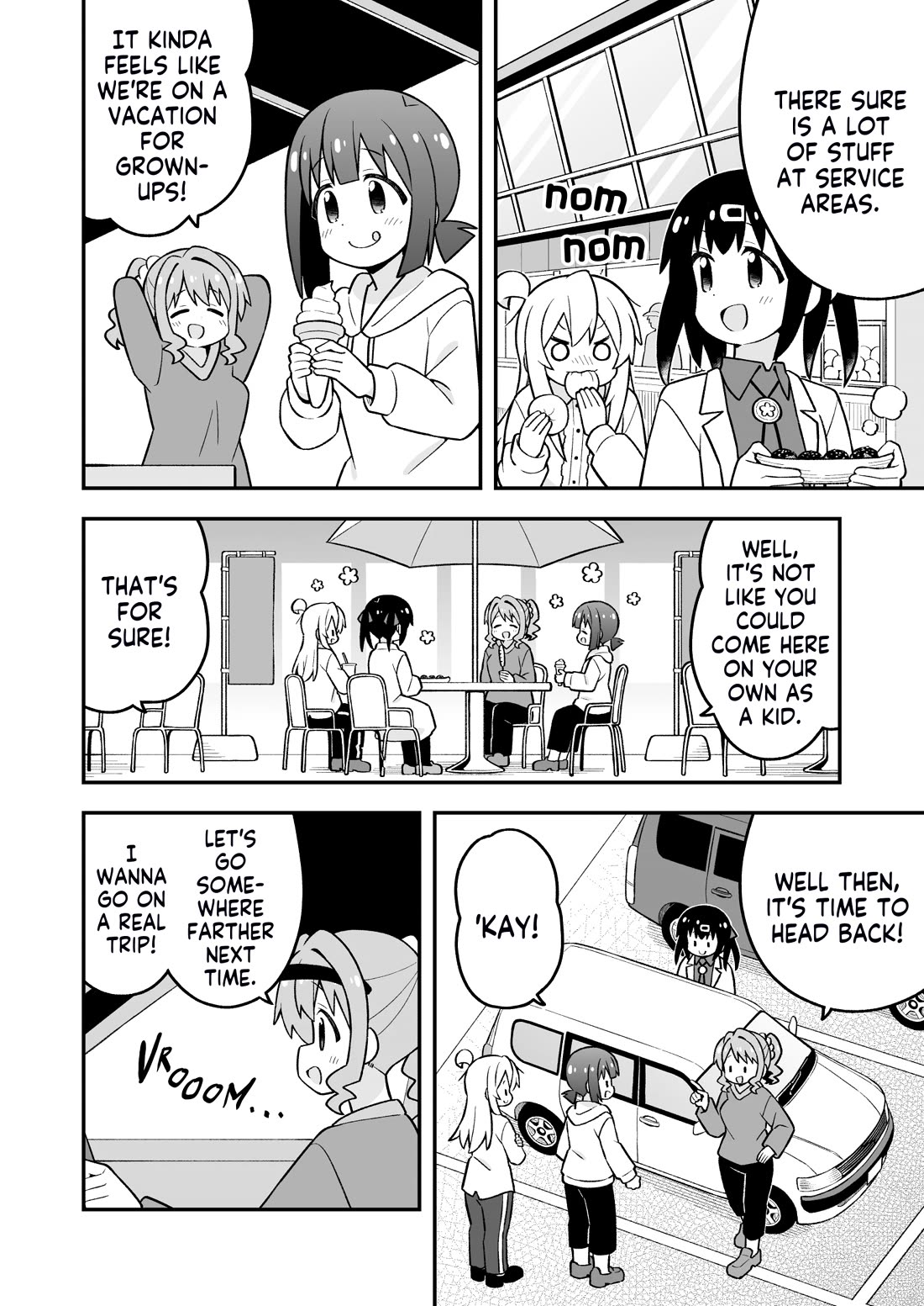 Onii-chan is done for Chapter 99 page 10 - Chapter 99: Mahiro and the Autobahn