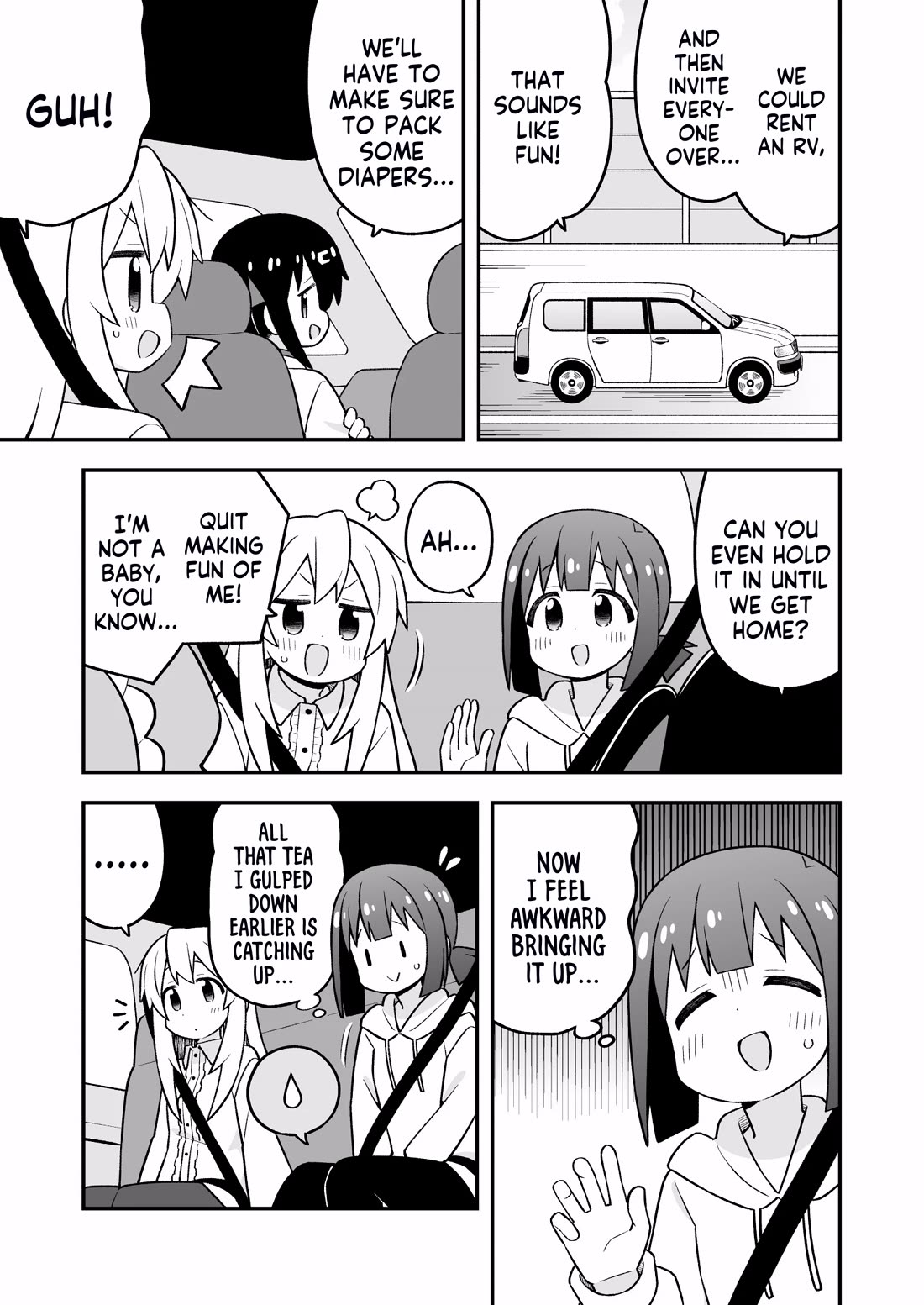 Onii-chan is done for Chapter 99 page 11 - Chapter 99: Mahiro and the Autobahn