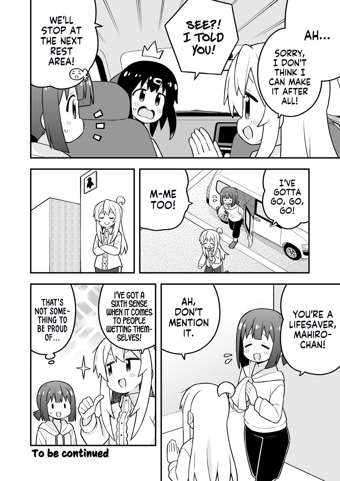 Onii-chan is done for Chapter 99 page 12 - Chapter 99: Mahiro and the Autobahn