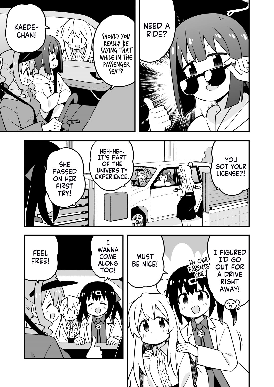 Onii-chan is done for Chapter 99 page 3 - Chapter 99: Mahiro and the Autobahn