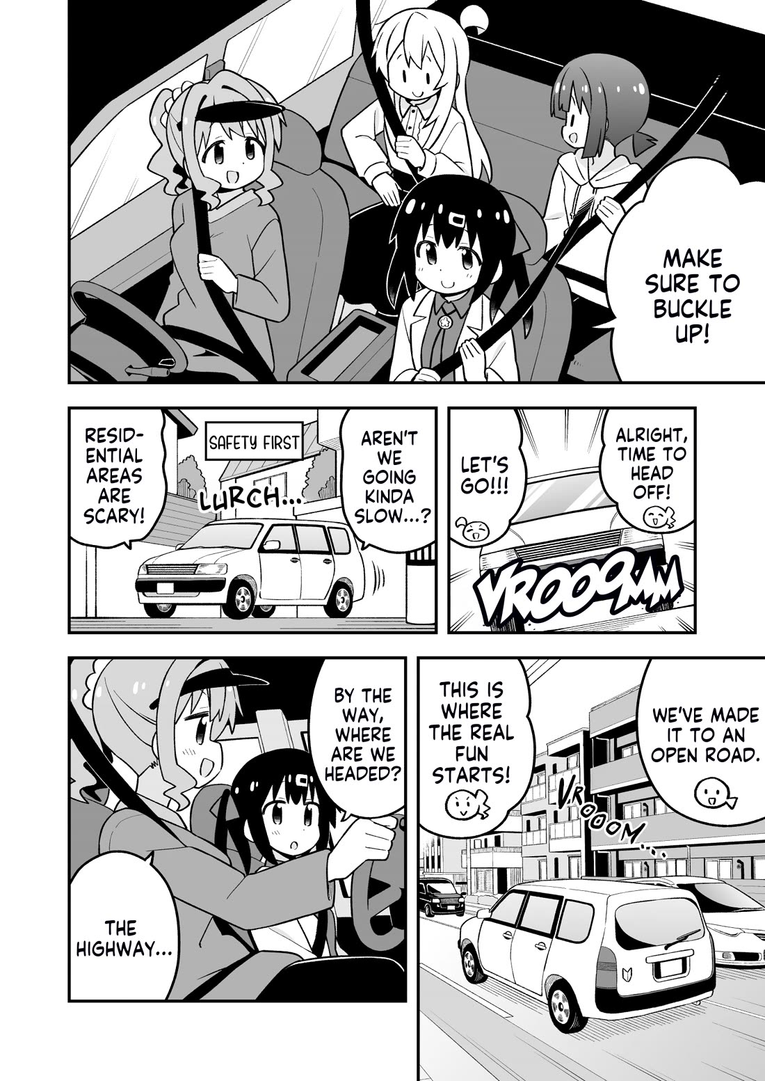 Onii-chan is done for Chapter 99 page 4 - Chapter 99: Mahiro and the Autobahn