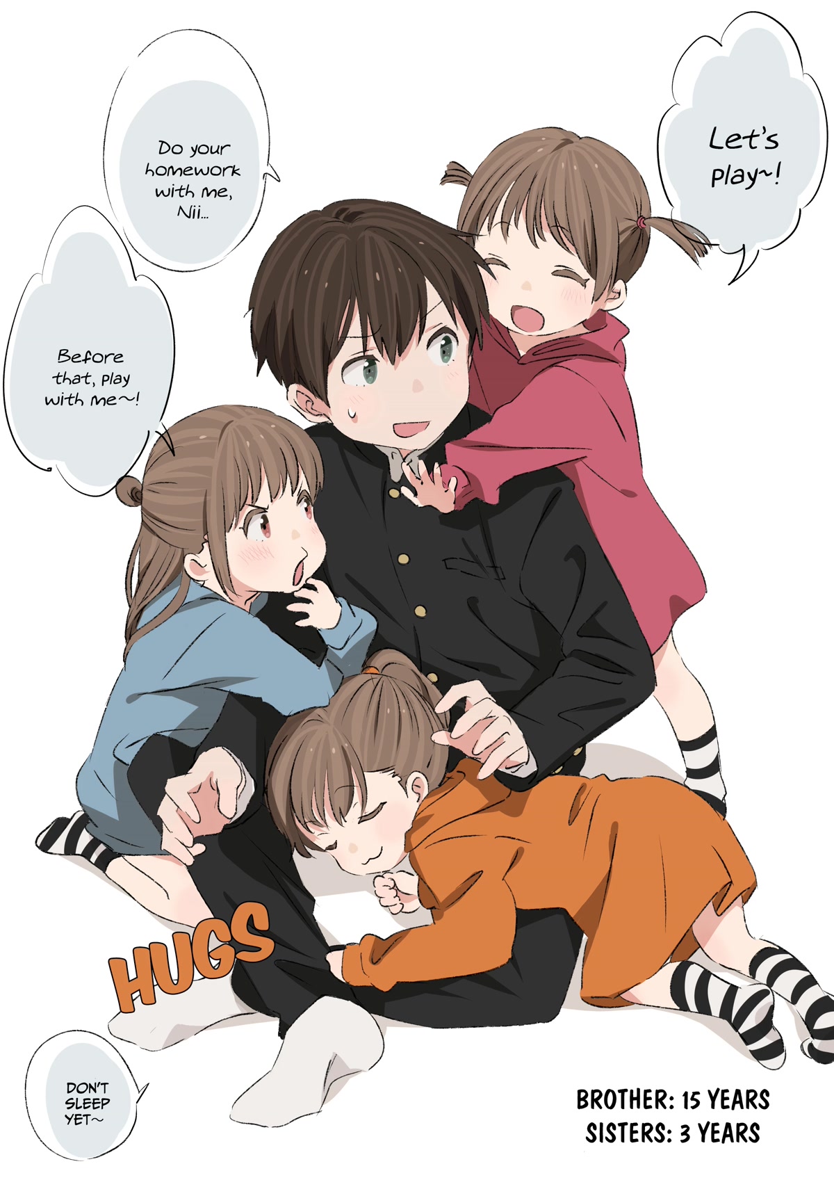 Onii-chan to Mitsugo no Imouto-tachi Chapter 1 page 1 - Chapter 1