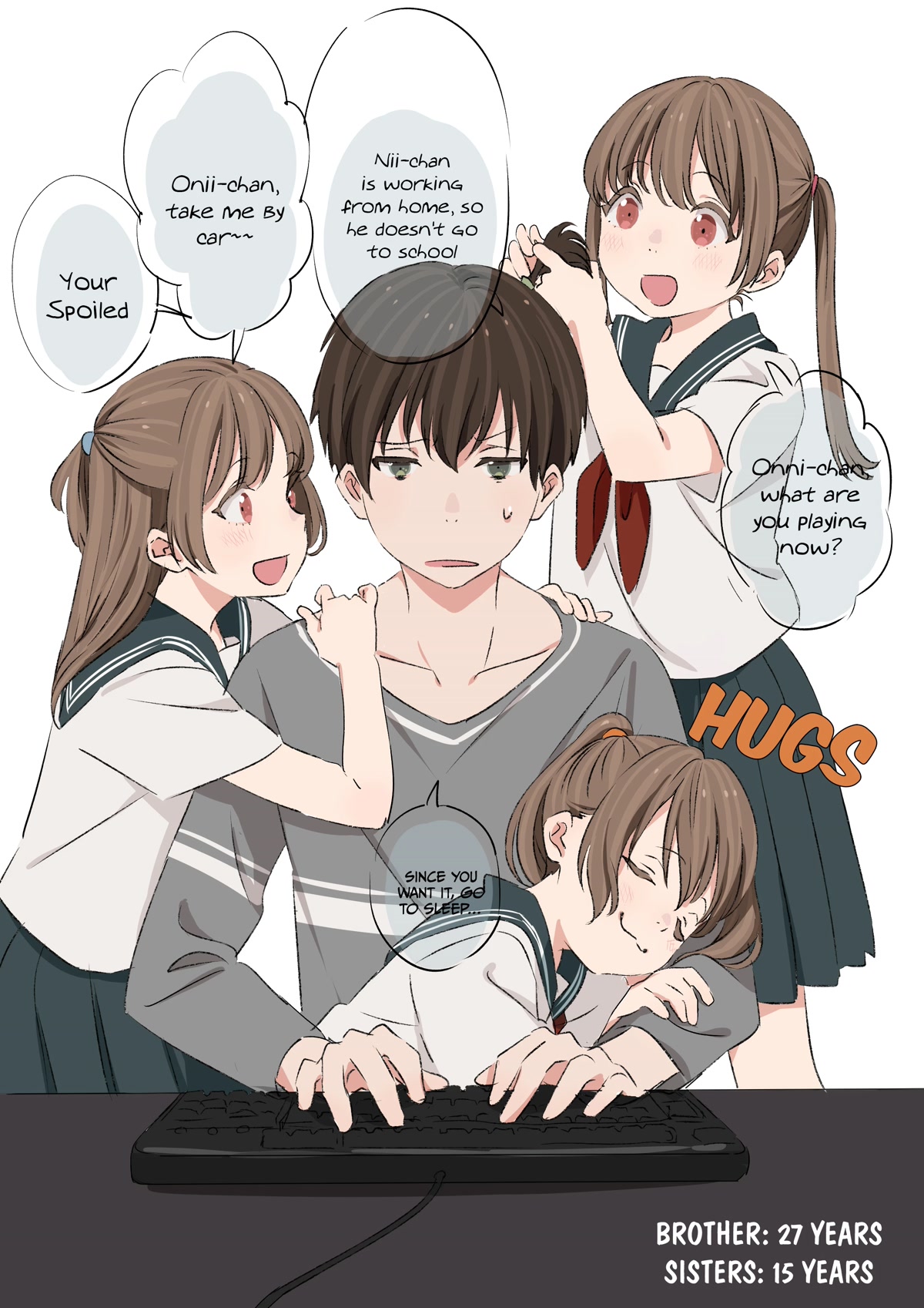 Onii-chan to Mitsugo no Imouto-tachi Chapter 1 page 2 - Chapter 1
