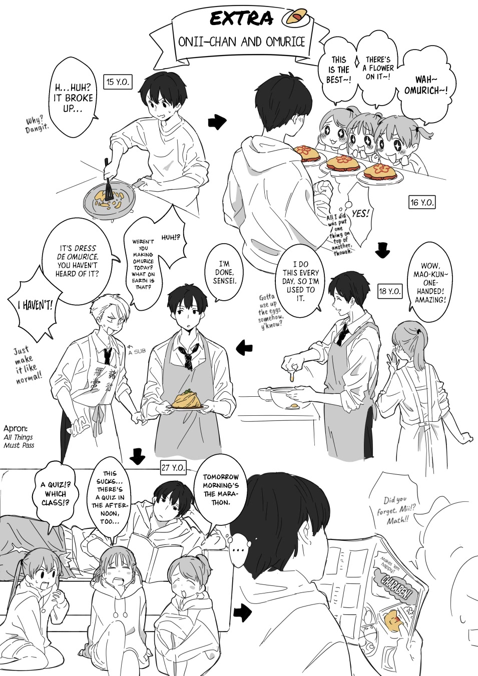 Onii-chan to Mitsugo no Imouto-tachi Chapter 10 page 5 - Chapter 10: Cooking