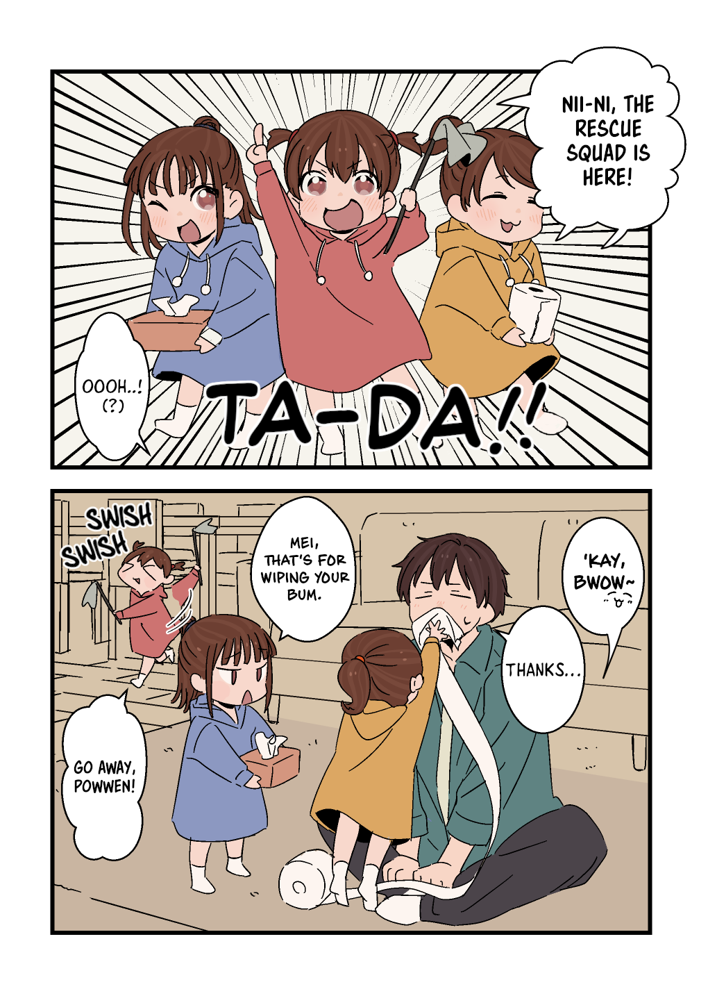 Onii-chan to Mitsugo no Imouto-tachi Chapter 13 page 2 - Chapter 13: Hay Fever
