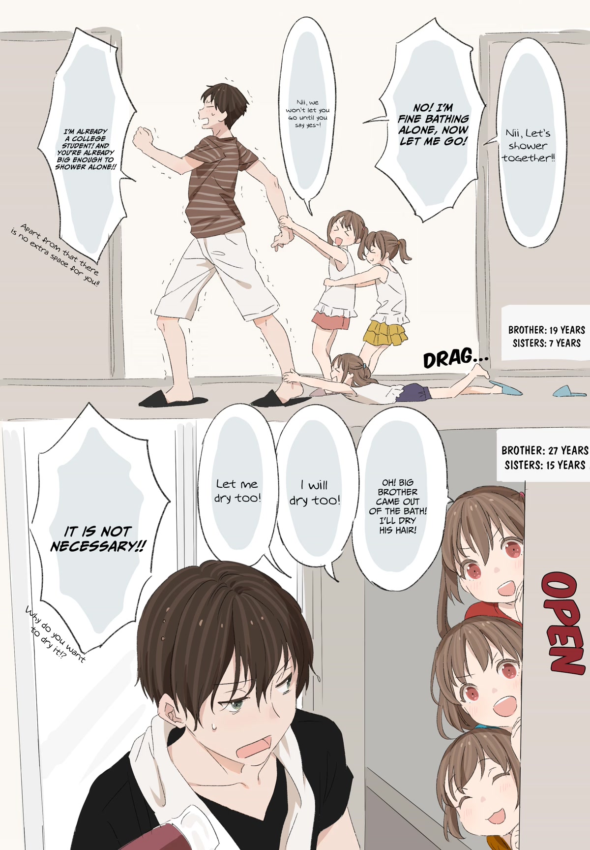 Onii-chan to Mitsugo no Imouto-tachi Chapter 2 page 2 - Chapter 2