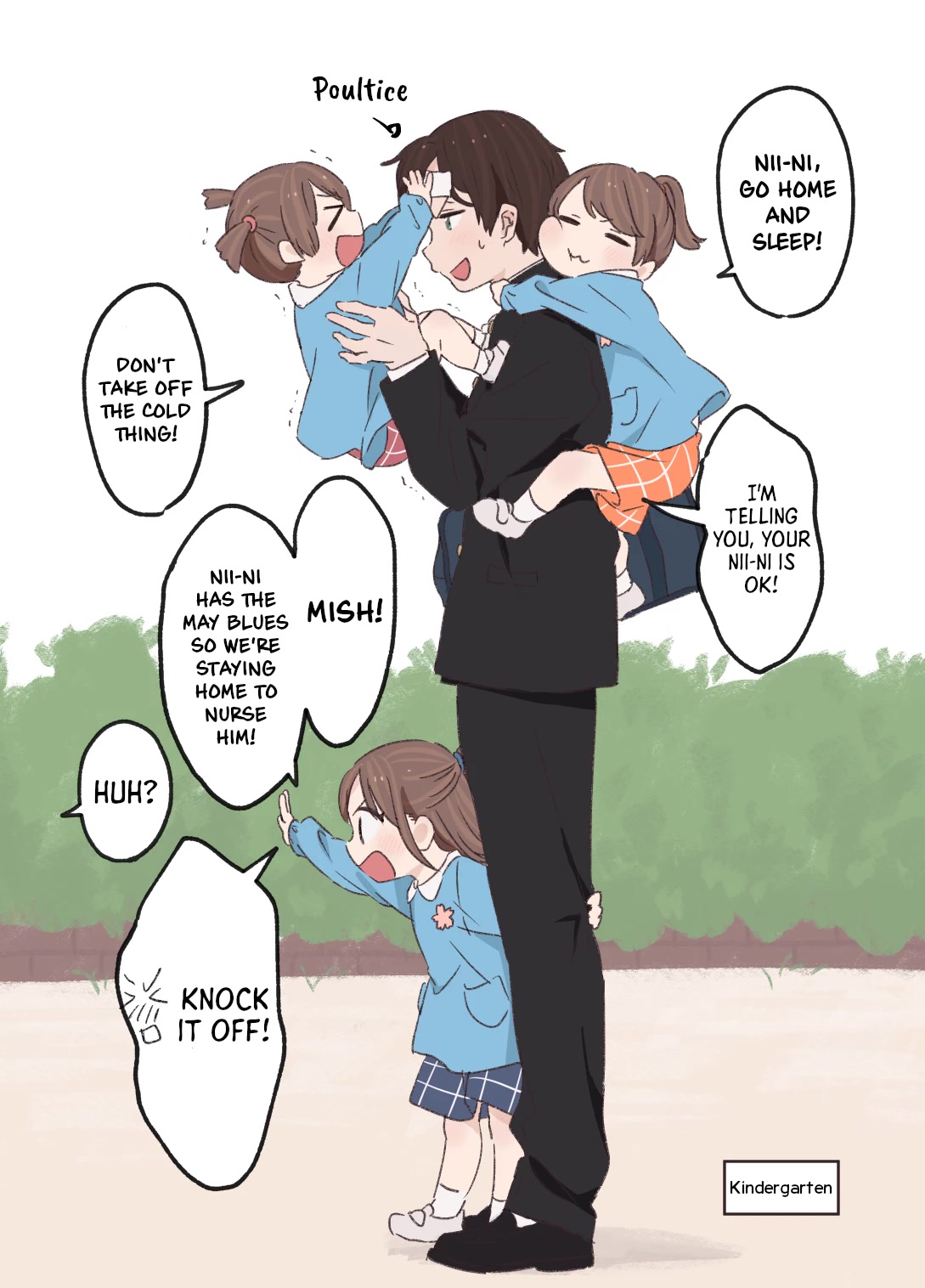 Onii-chan to Mitsugo no Imouto-tachi Chapter 6 page 2 - Chapter 6: May Blues