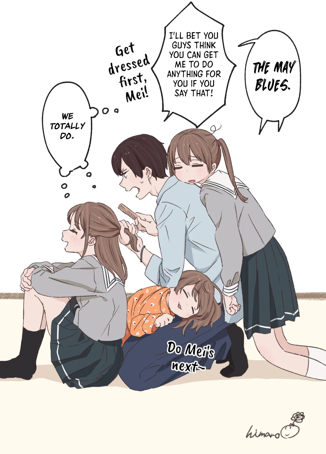 Onii-chan to Mitsugo no Imouto-tachi Chapter 6 page 4 - Chapter 6: May Blues