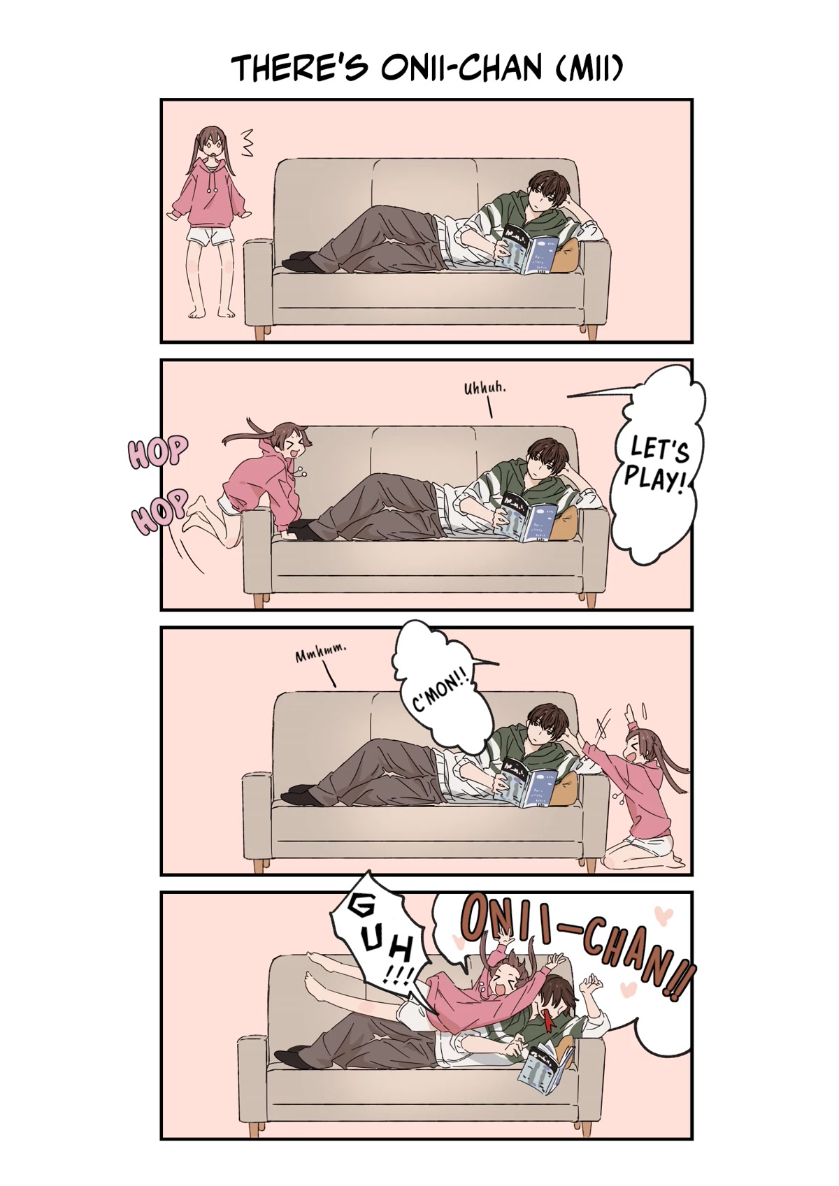 Onii-chan to Mitsugo no Imouto-tachi Chapter 9 page 1 - Chapter 9: There's Onii-chan