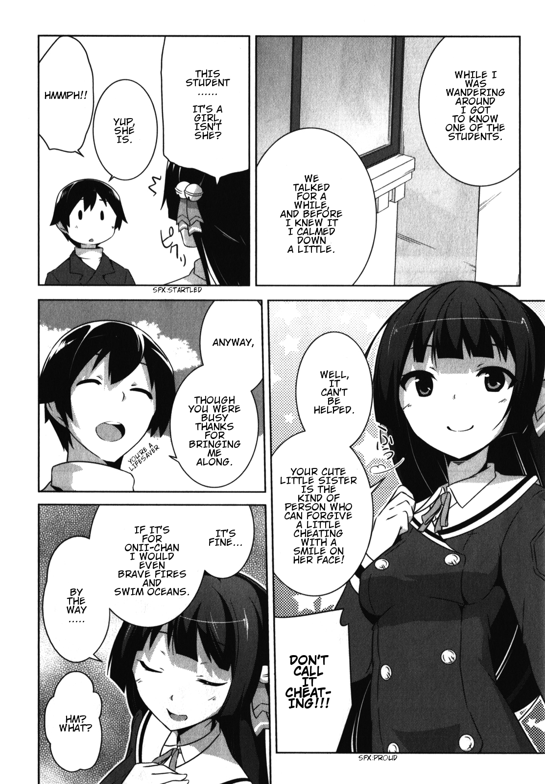 Oniichan dakedo Ai Sae Areba Kankeinai yo ne Chapter 12 page 3 - Chapter 12: April 3rd (The Tenth Day of Cohabitation) Part 3