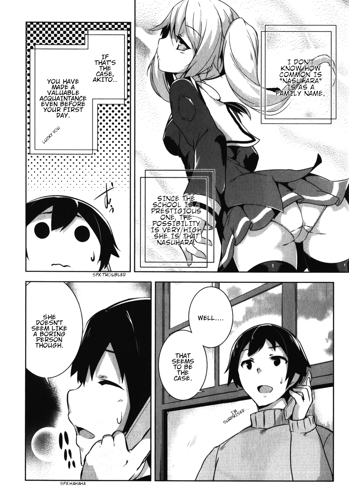 Oniichan dakedo Ai Sae Areba Kankeinai yo ne Chapter 13 page 3 - Chapter 13: April 6th (The Day Before The Opening Ceremony) Part 1