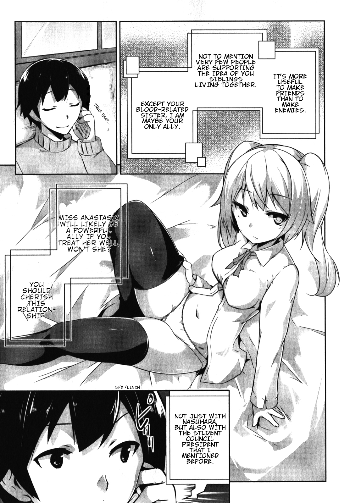 Oniichan dakedo Ai Sae Areba Kankeinai yo ne Chapter 13 page 4 - Chapter 13: April 6th (The Day Before The Opening Ceremony) Part 1