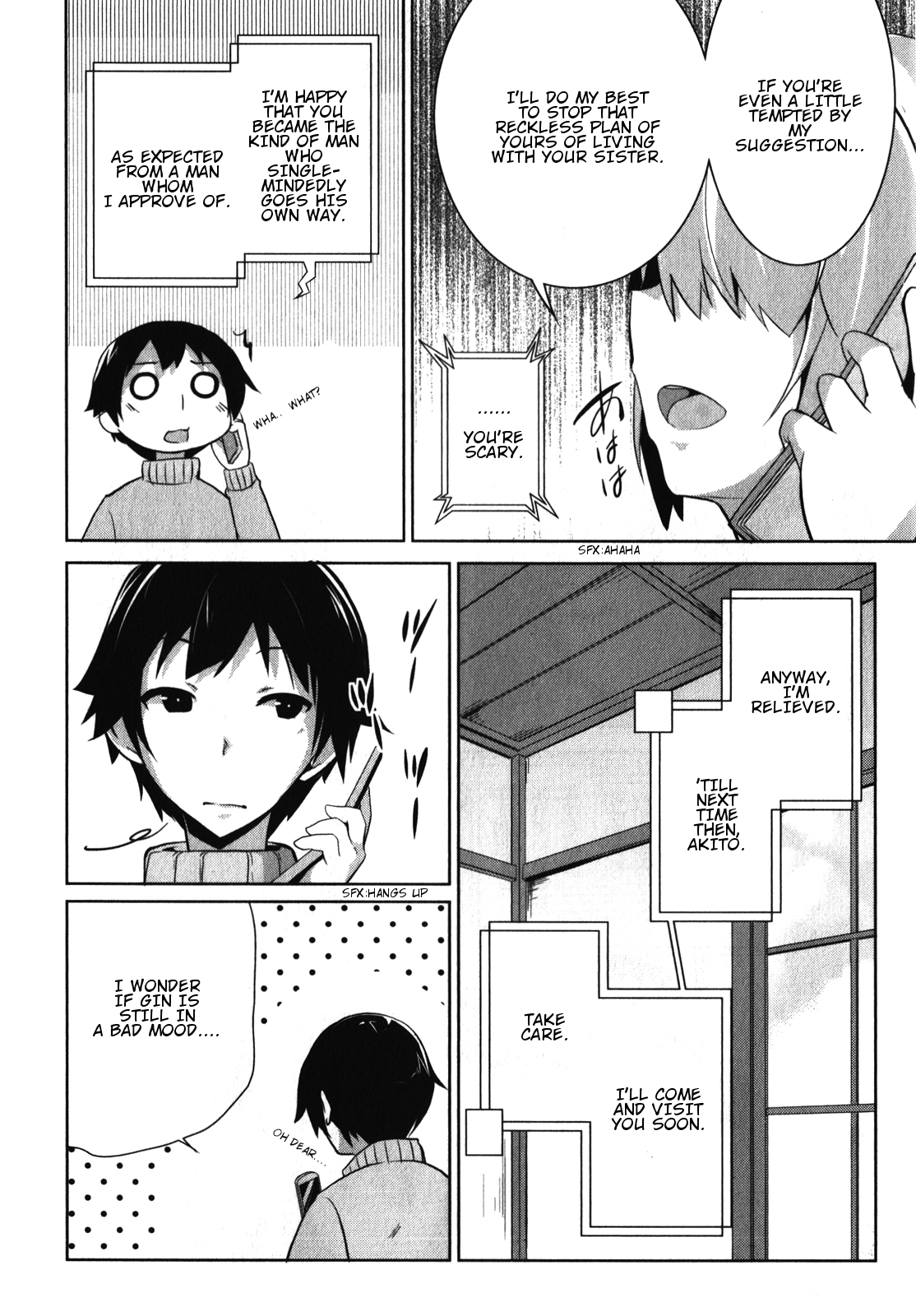 Oniichan dakedo Ai Sae Areba Kankeinai yo ne Chapter 13 page 9 - Chapter 13: April 6th (The Day Before The Opening Ceremony) Part 1