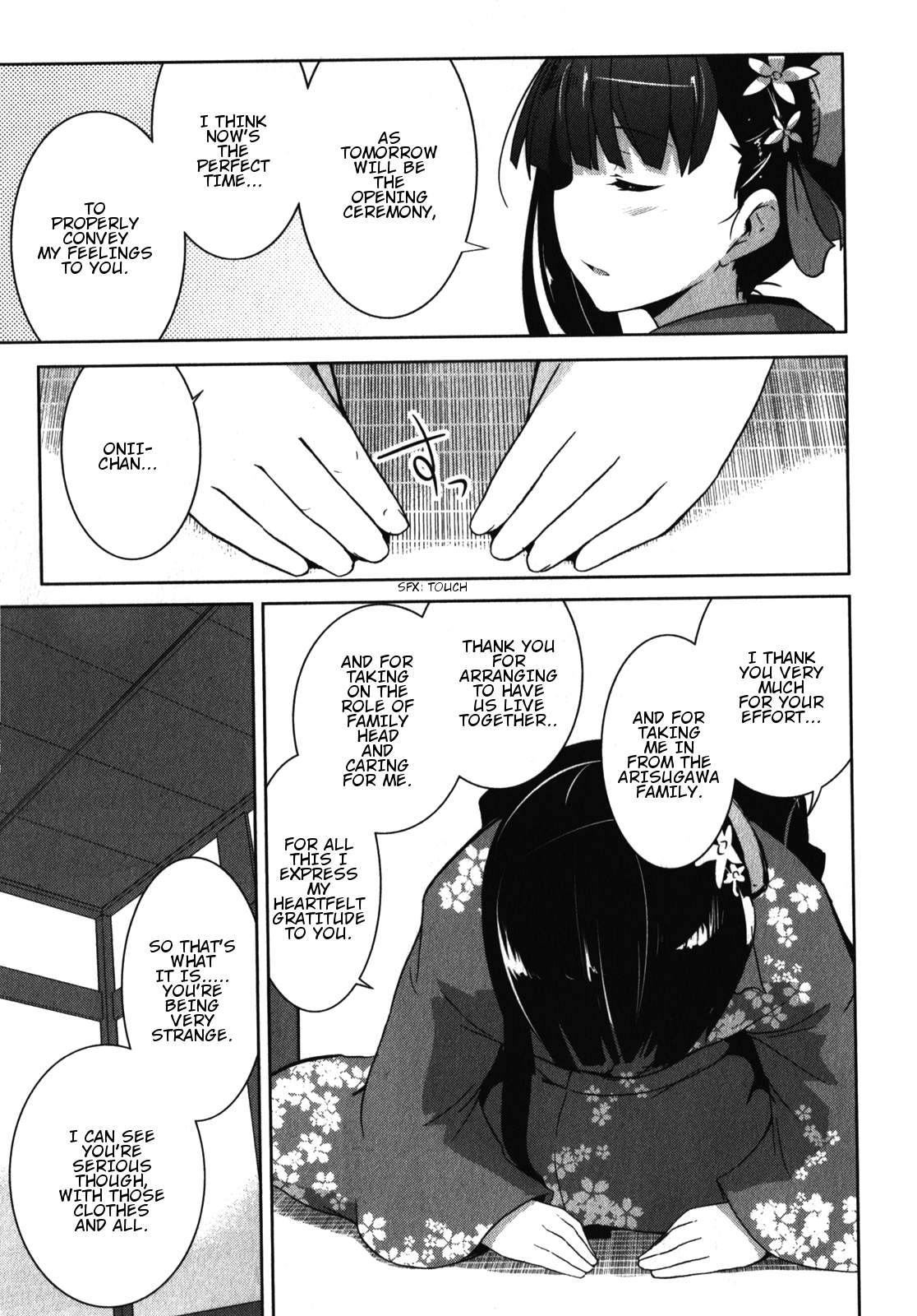 Oniichan dakedo Ai Sae Areba Kankeinai yo ne Chapter 14 page 4 - Chapter 14: April 6th (The Day Before The Opening Ceremony) Part 2
