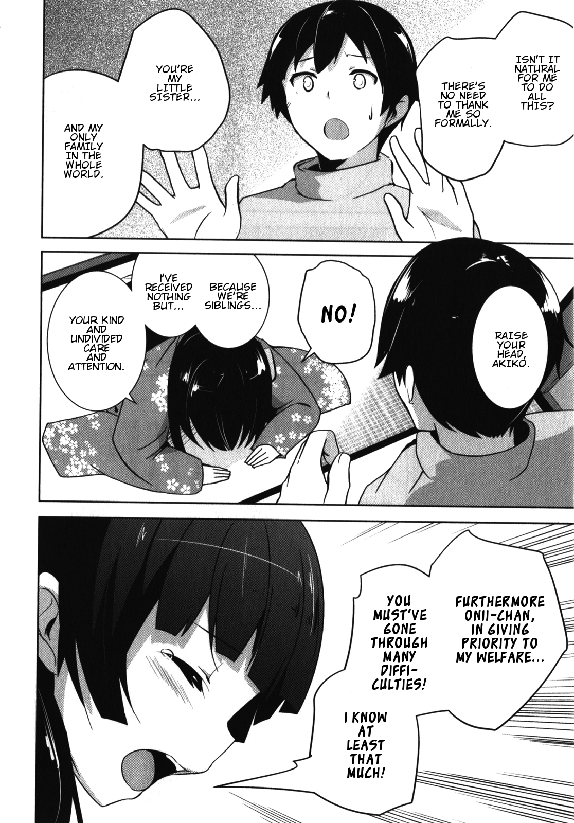 Oniichan dakedo Ai Sae Areba Kankeinai yo ne Chapter 14 page 5 - Chapter 14: April 6th (The Day Before The Opening Ceremony) Part 2