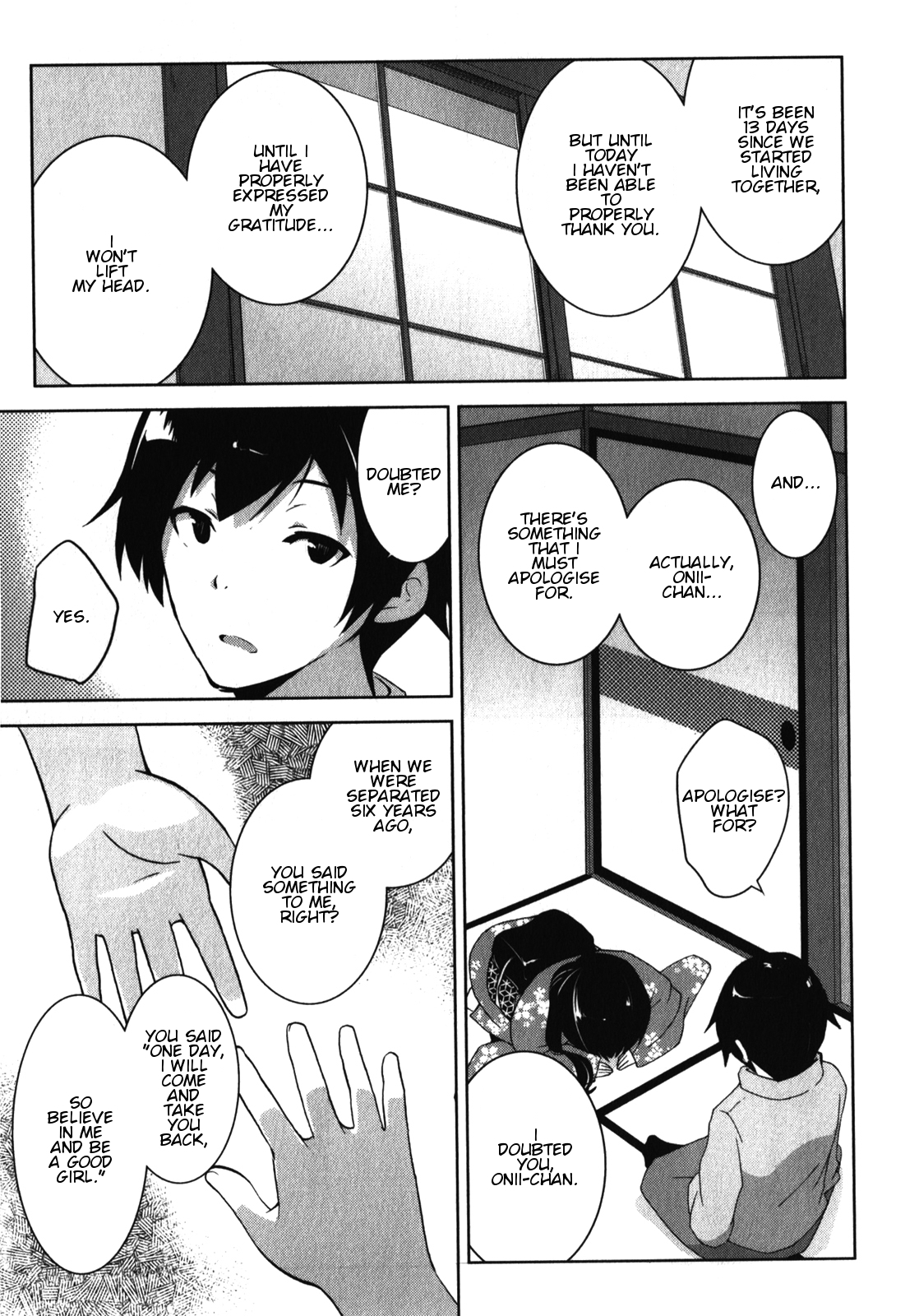 Oniichan dakedo Ai Sae Areba Kankeinai yo ne Chapter 14 page 6 - Chapter 14: April 6th (The Day Before The Opening Ceremony) Part 2