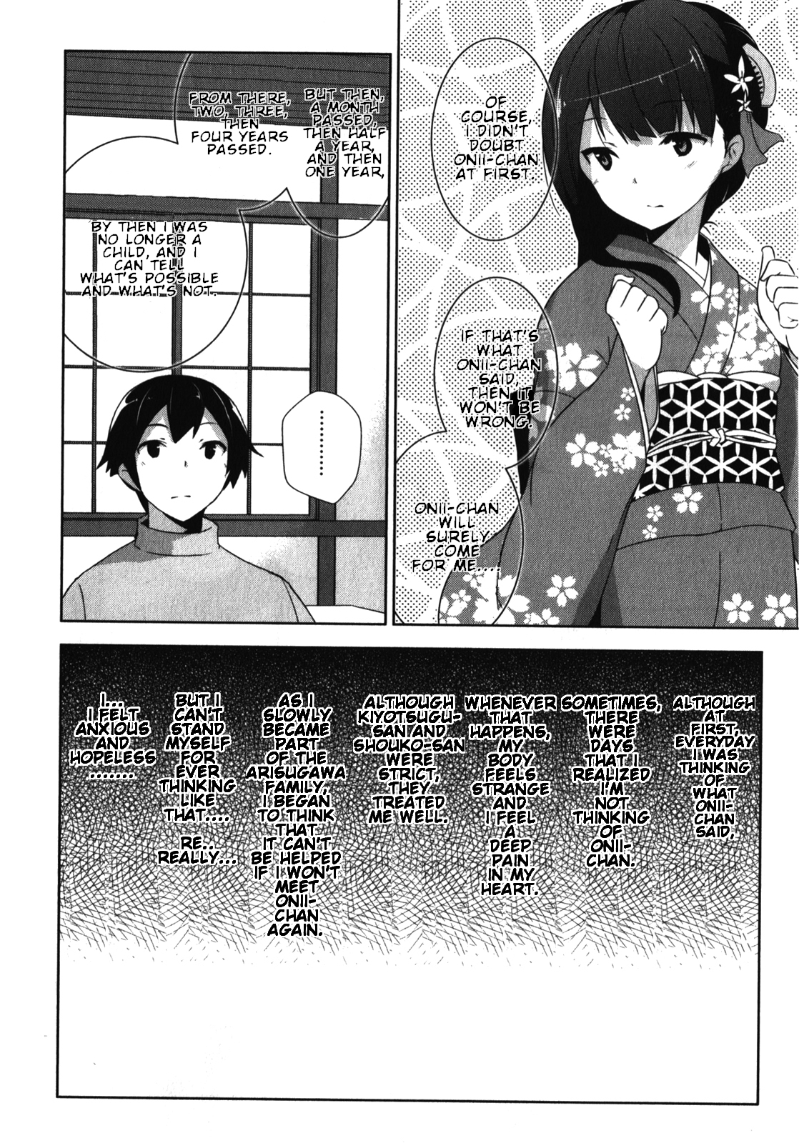 Oniichan dakedo Ai Sae Areba Kankeinai yo ne Chapter 14 page 7 - Chapter 14: April 6th (The Day Before The Opening Ceremony) Part 2