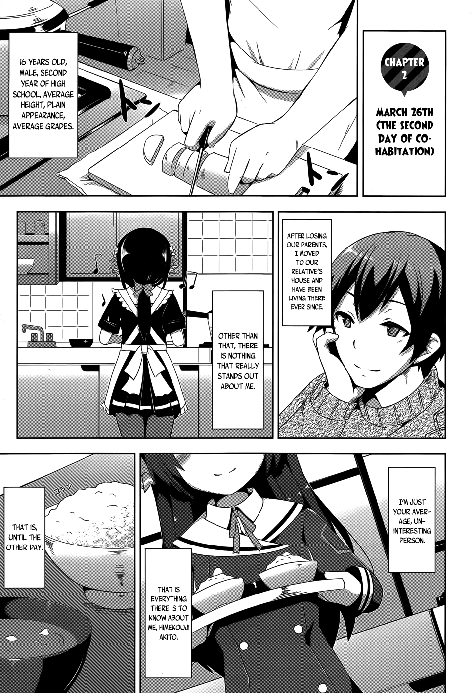 Oniichan dakedo Ai Sae Areba Kankeinai yo ne Chapter 2 page 4 - Chapter 2: March 26th (The Second Day of Cohabitation)