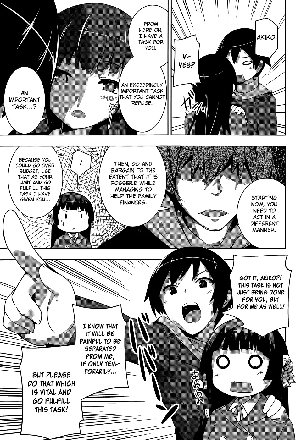 Oniichan dakedo Ai Sae Areba Kankeinai yo ne Chapter 5 page 9 - Chapter 5: March 28th (The Fourth Day of Cohabitation) Part 1