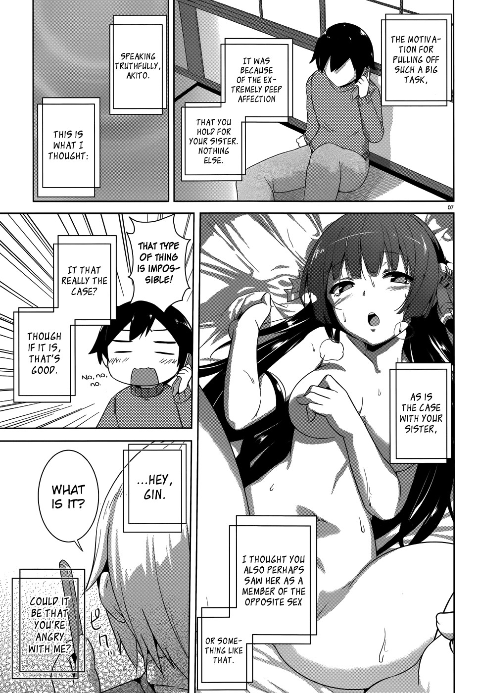 Oniichan dakedo Ai Sae Areba Kankeinai yo ne Chapter 7 page 10 - Chapter 7: March 31st (The Seventh Day of Cohabitation) Part 1