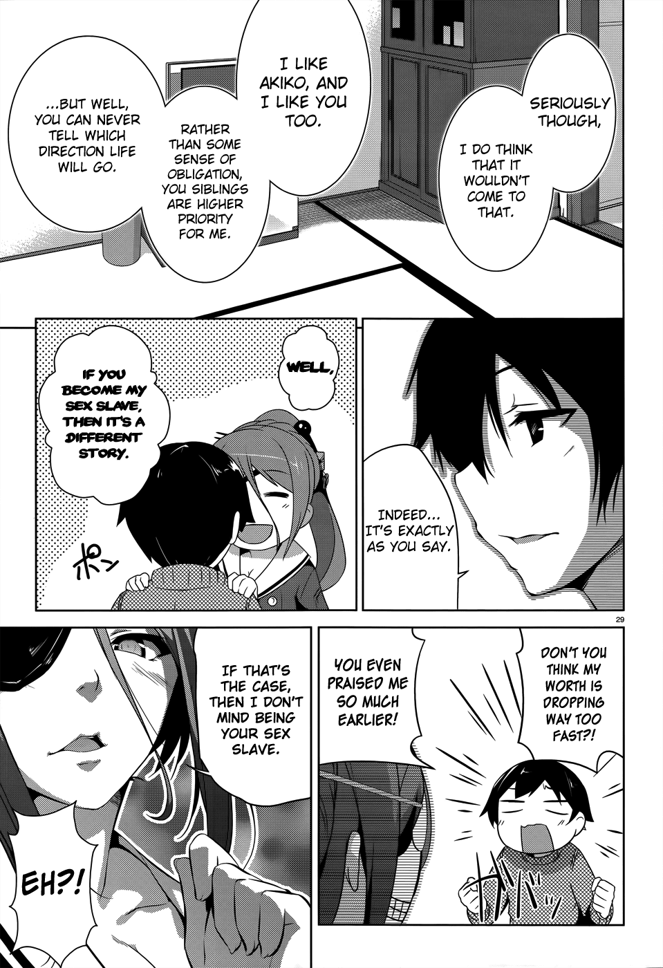 Oniichan dakedo Ai Sae Areba Kankeinai yo ne Chapter 8 page 24 - Chapter 8: March 31st (The Seventh Day of Cohabitation) Part 2