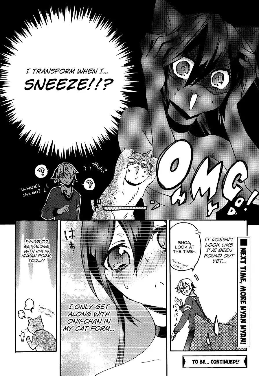 Oniichan no Koto ga Suki Sugite Nyan Nyan Shitai Burakon Imouto dakedo Sunao ni Narenai no Chapter 1 page 18 - Chapter 1