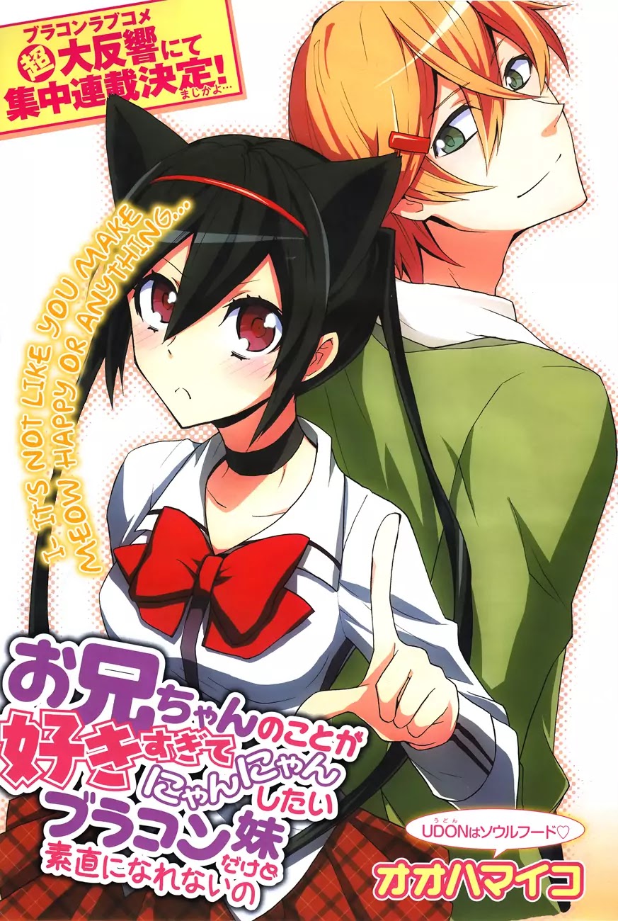 Oniichan no Koto ga Suki Sugite Nyan Nyan Shitai Burakon Imouto dakedo Sunao ni Narenai no Chapter 1 page 2 - Chapter 1