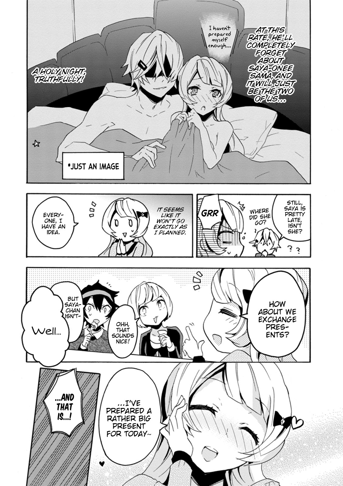 Oniichan no Koto ga Suki Sugite Nyan Nyan Shitai Burakon Imouto dakedo Sunao ni Narenai no Chapter 13 page 10 - Chapter 13: I can’t be honest with myself on Christmas