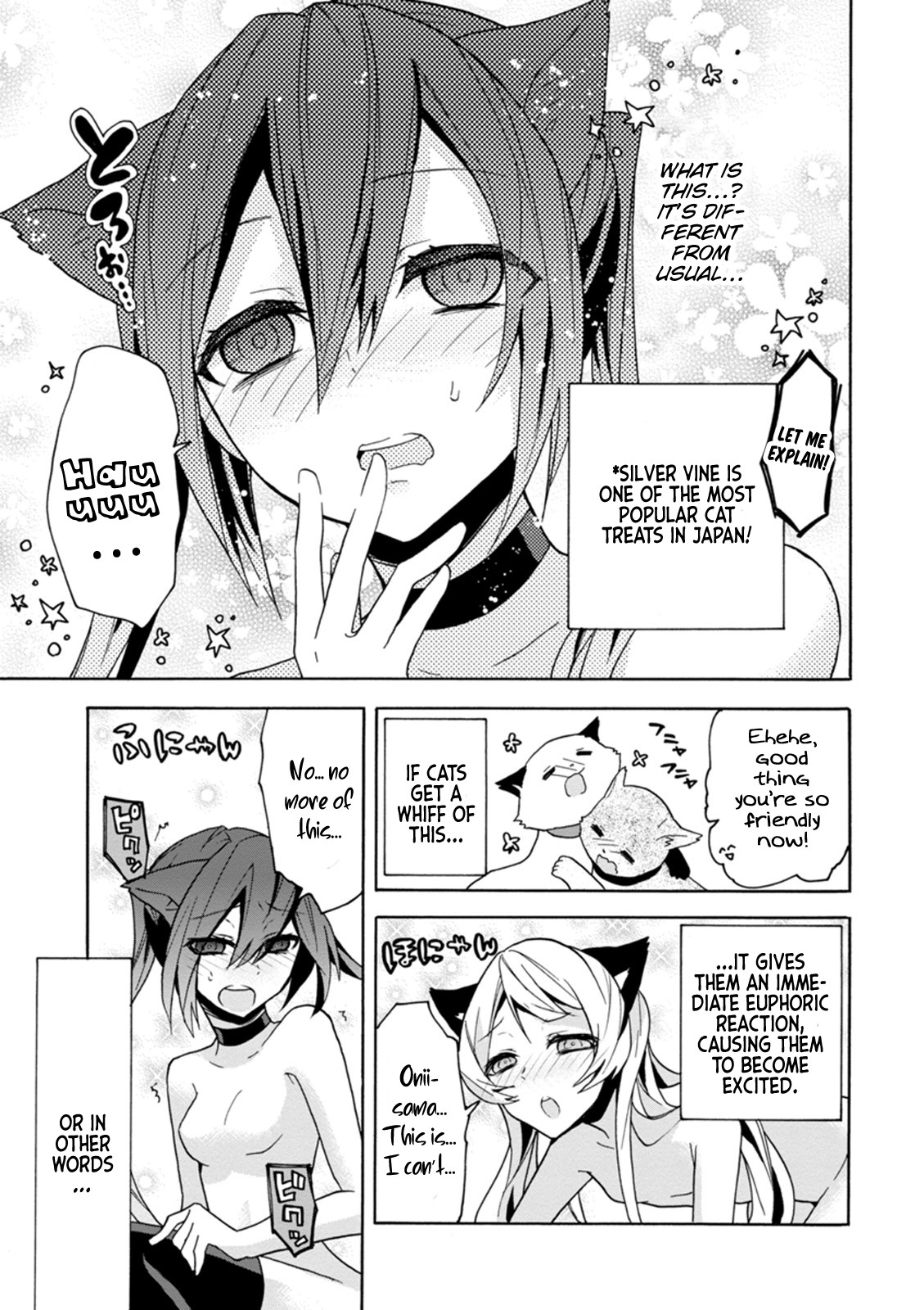Oniichan no Koto ga Suki Sugite Nyan Nyan Shitai Burakon Imouto dakedo Sunao ni Narenai no Chapter 9 page 13 - Chapter 9