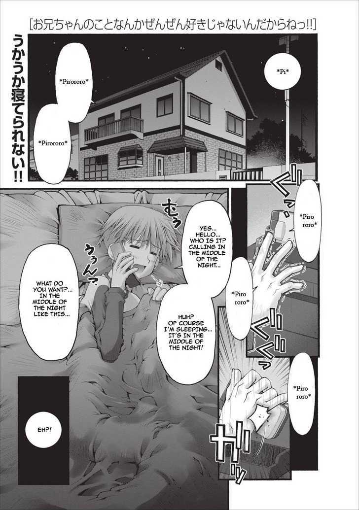 Oniichan no Koto Nanka Zenzen Suki ja Nai n da kara ne Chapter 19 page 2 - Chapter 19 : Darker than BL