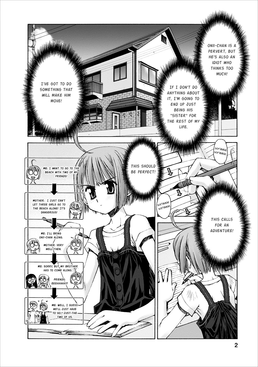Oniichan no Koto Nanka Zenzen Suki ja Nai n da kara ne Chapter 3 page 6 - Chapter 3 : Siblings on the Beach