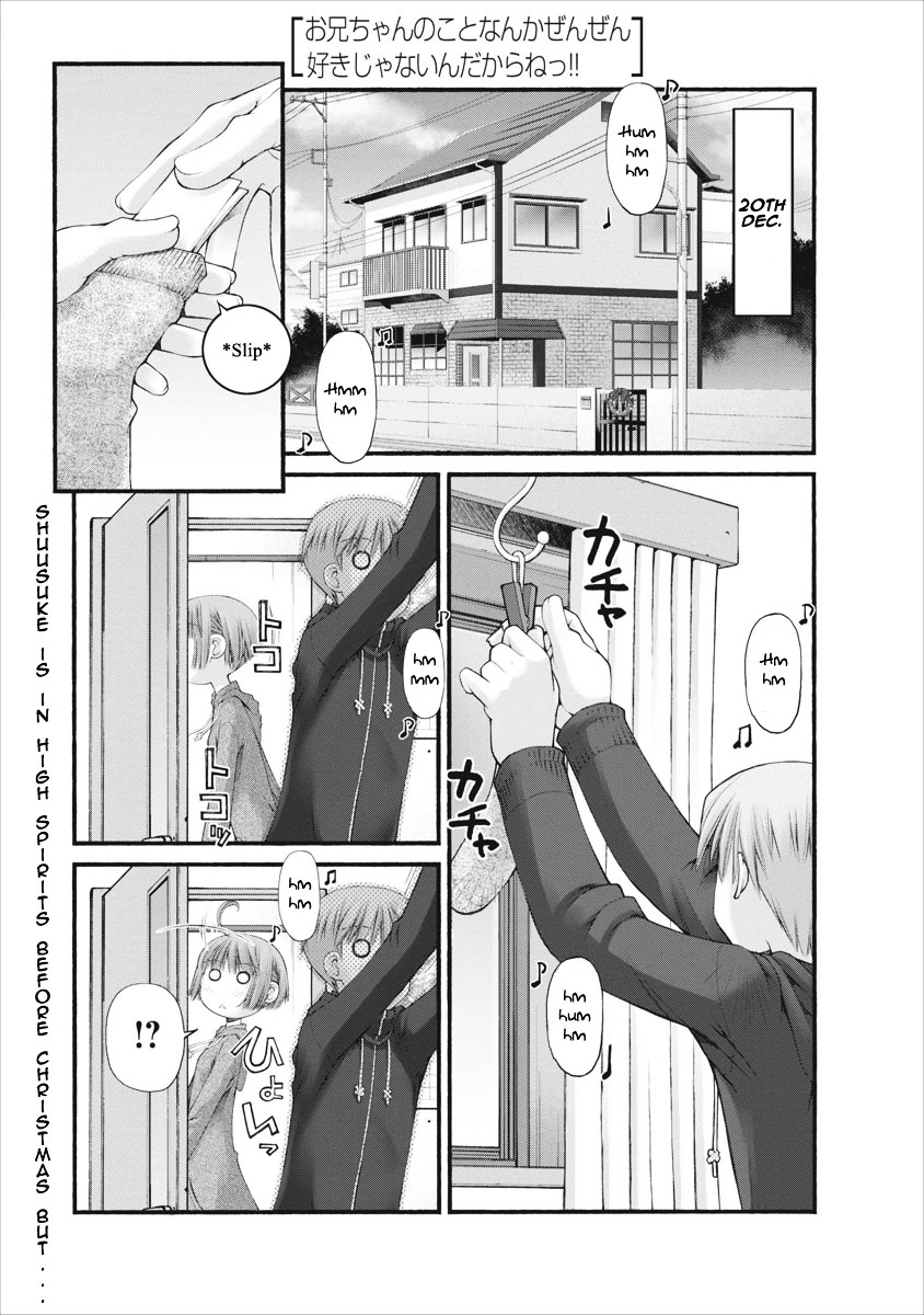 Oniichan no Koto Nanka Zenzen Suki ja Nai n da kara ne Chapter 37 page 2 - Chapter 37 : Takanashi Shuusuke and Christmas