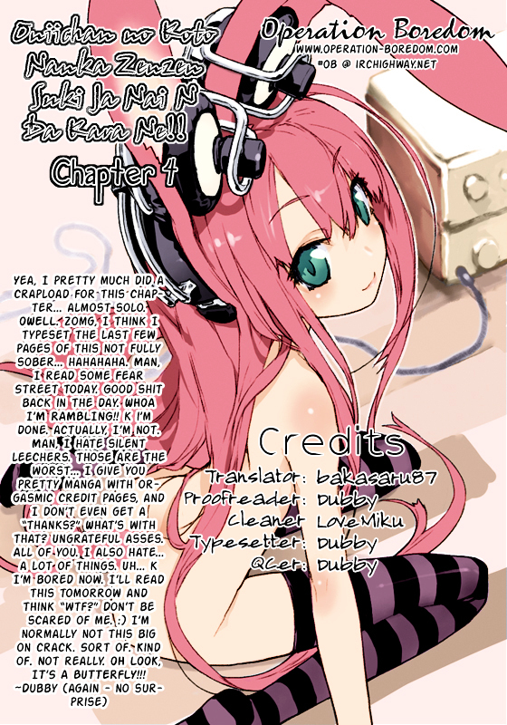Oniichan no Koto Nanka Zenzen Suki ja Nai n da kara ne Chapter 4 page 1 - Chapter 4 : Pigtail Attack on Brother and Sister