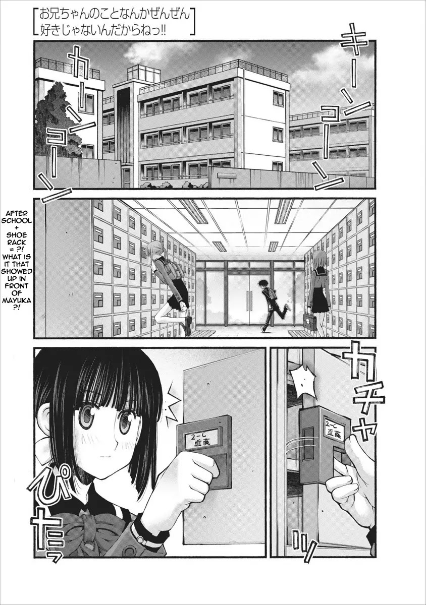 Oniichan no Koto Nanka Zenzen Suki ja Nai n da kara ne Chapter 48 page 2 - Chapter 48 : Nao's Plan
