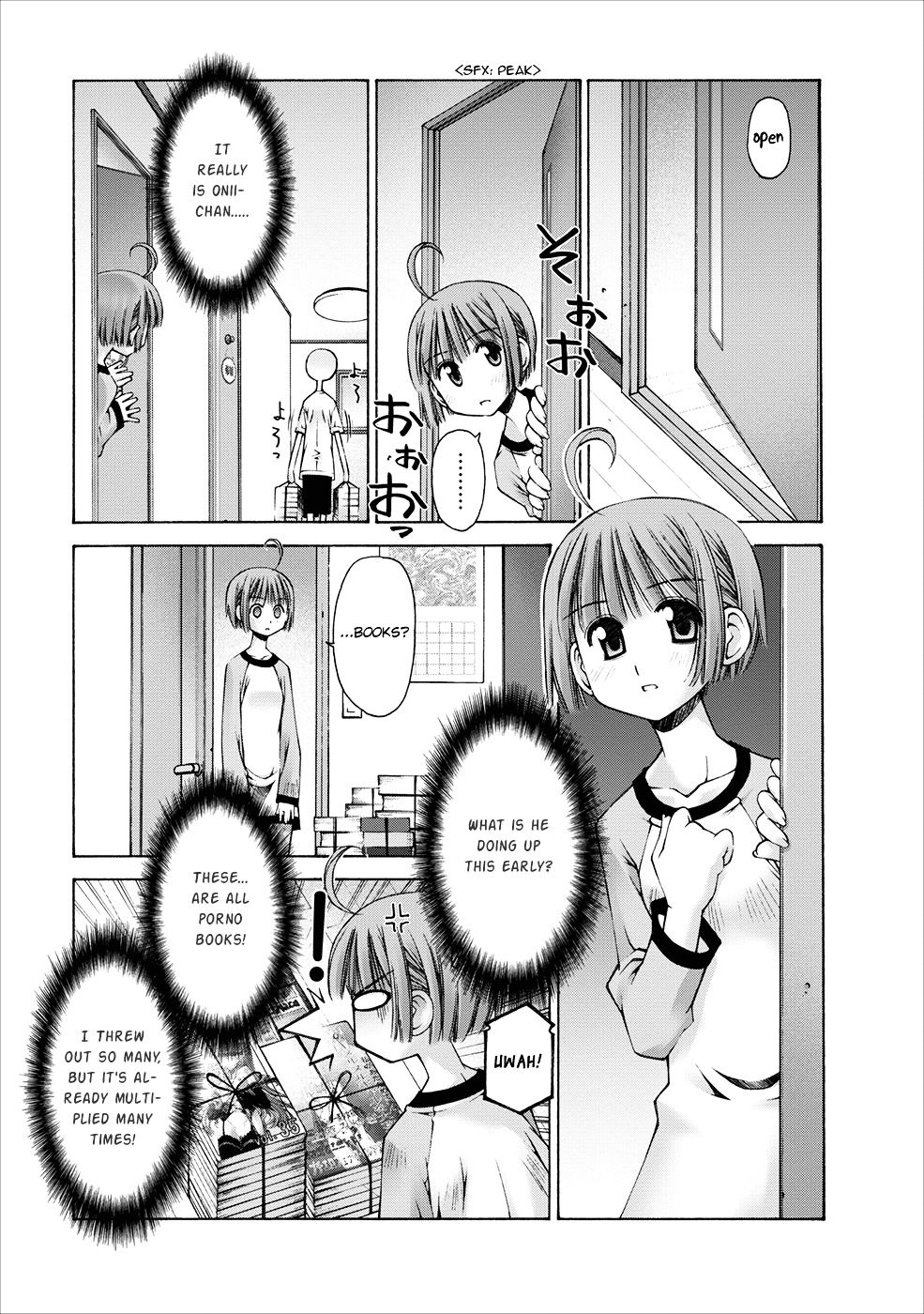 Oniichan no Koto Nanka Zenzen Suki ja Nai n da kara ne Chapter 5 page 22 - Chapter 5 : Brother Attacks His Sister! Change!