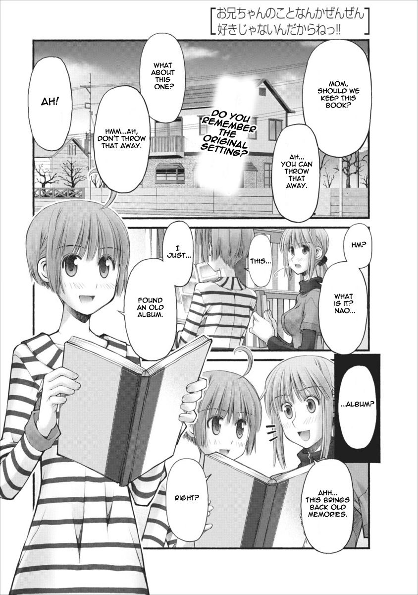 Oniichan no Koto Nanka Zenzen Suki ja Nai n da kara ne Chapter 57 page 1 - Chapter 57 : Takanashi Nao