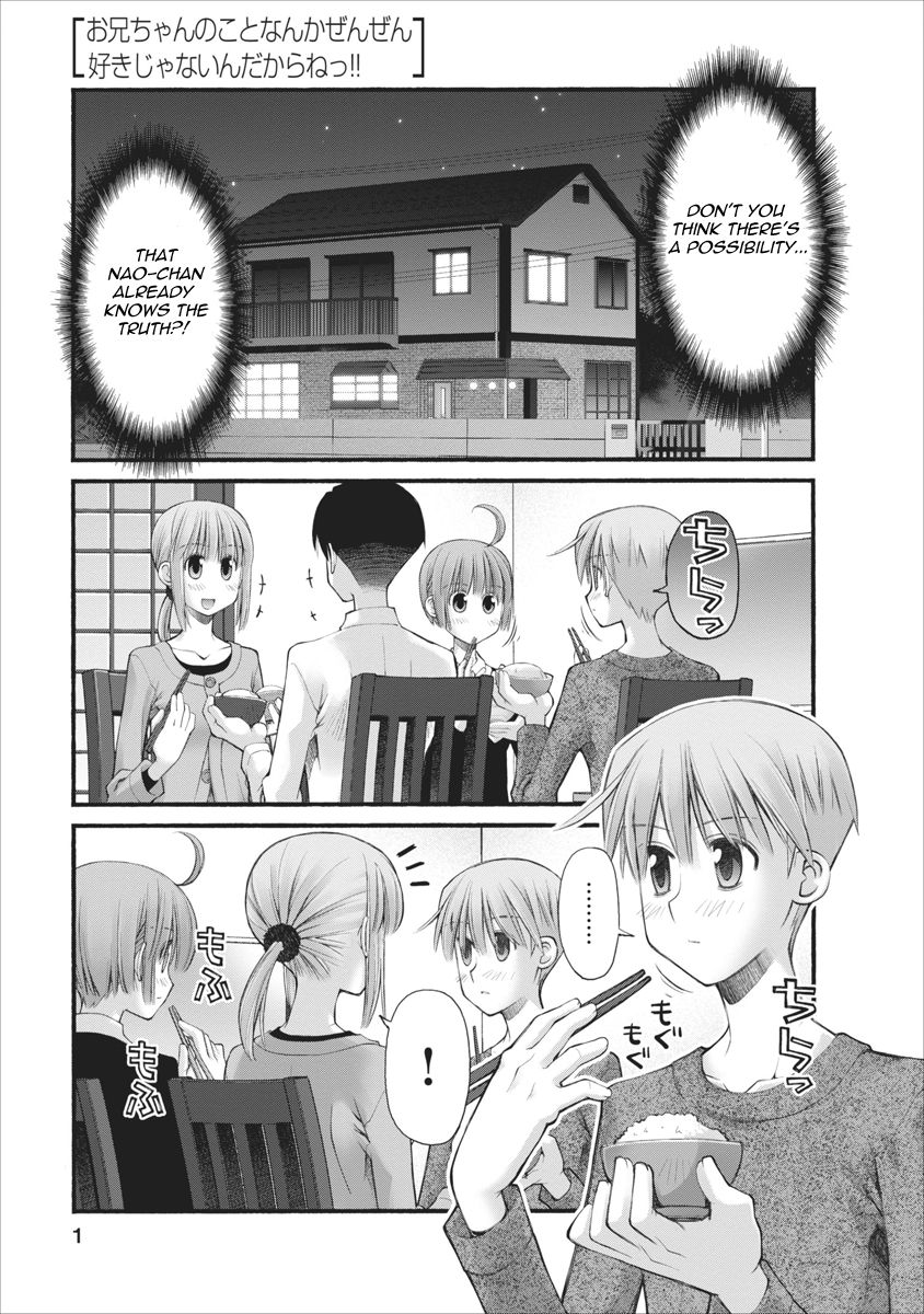 Oniichan no Koto Nanka Zenzen Suki ja Nai n da kara ne Chapter 66 page 1 - Chapter 66 : The Sweet Life Of The Brother And His Childhood Friend