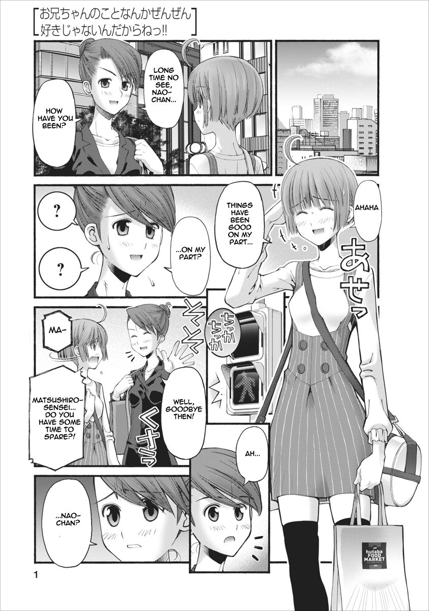 Oniichan no Koto Nanka Zenzen Suki ja Nai n da kara ne Chapter 82 page 1 - Chapter 82 : Predecessor's Mistakes, Predecessor's Teachings (Part One)