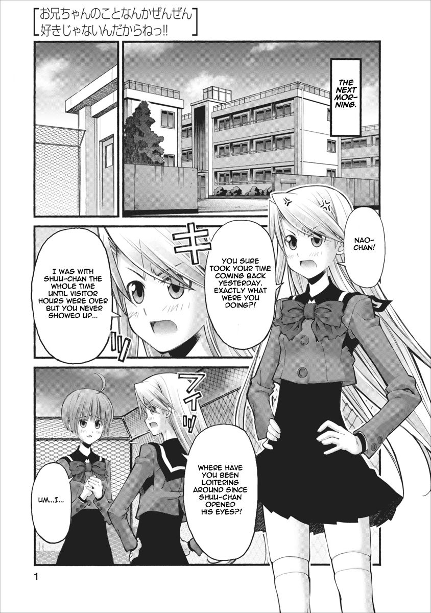 Oniichan no Koto Nanka Zenzen Suki ja Nai n da kara ne Chapter 83 page 1 - Chapter 83 : Stepsister And Childhood Friend