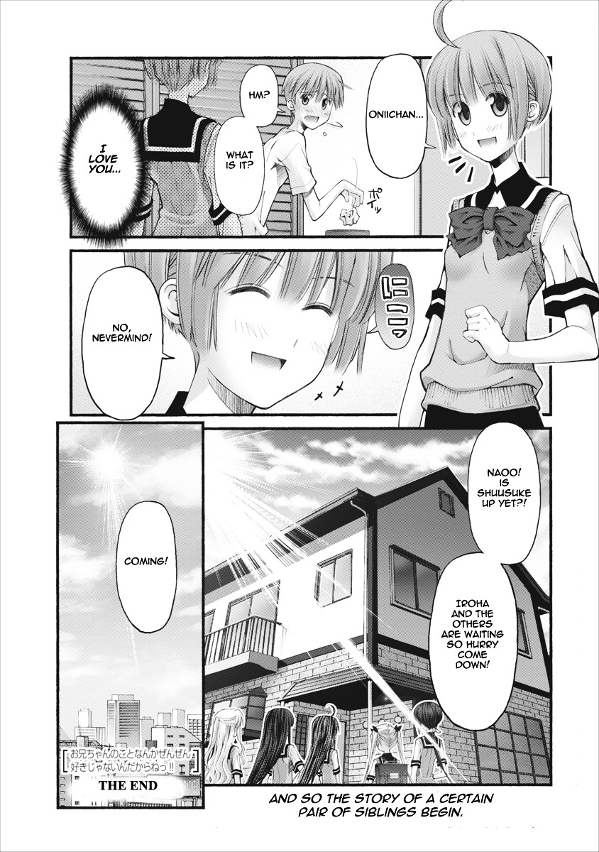 Oniichan no Koto Nanka Zenzen Suki ja Nai n da kara ne Chapter 85 page 24 - Chapter 85 : Nao's Future, Shuusuke's Future [End]