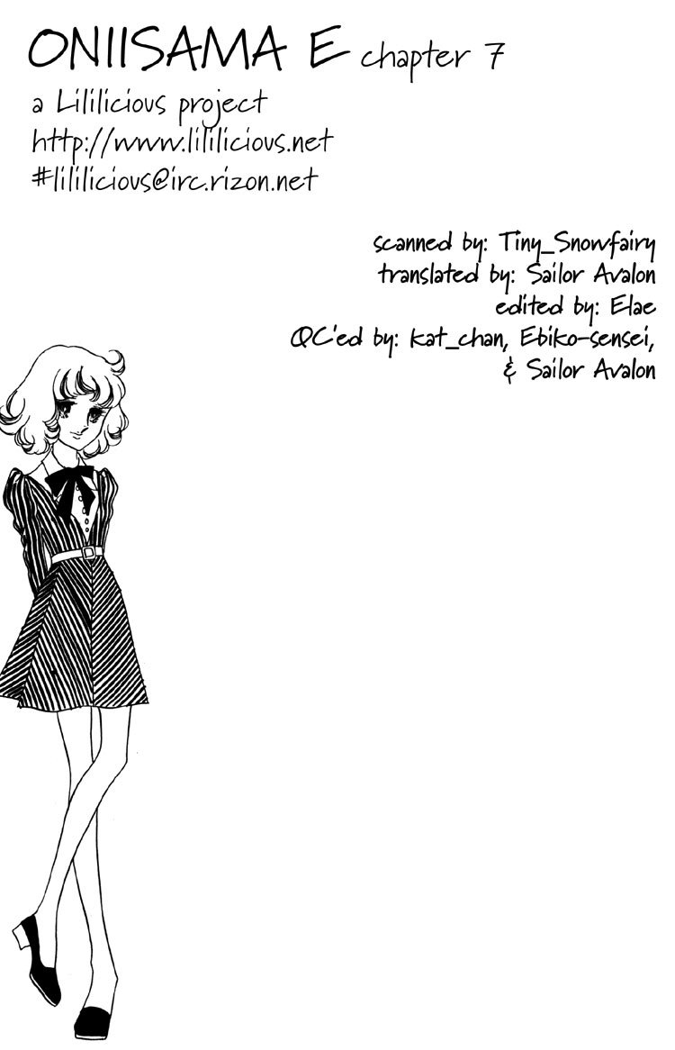 Oniisama E Chapter 7 page 1 - Chapter 7