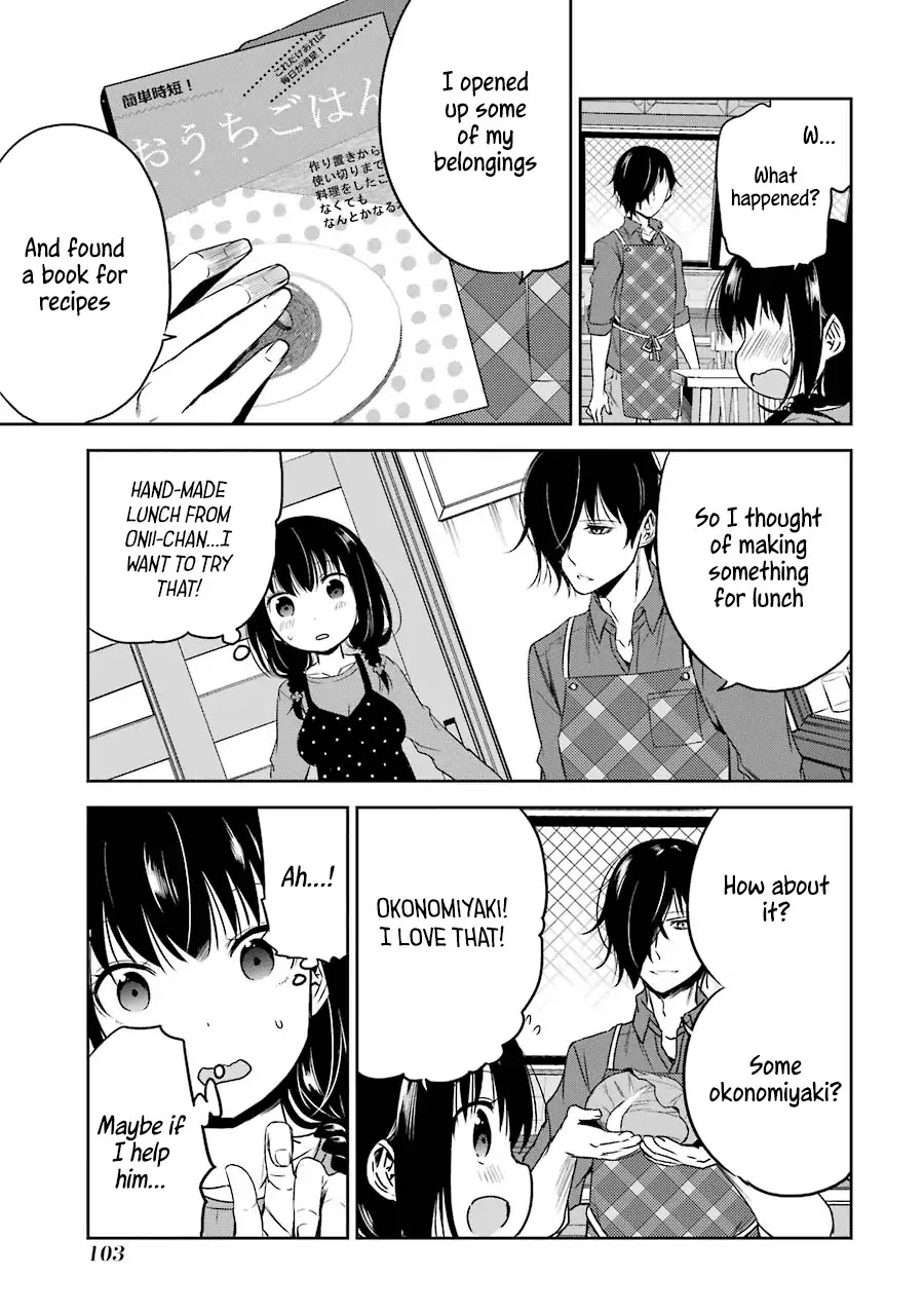 Oniisan no Hikkoshi no Kataduke ga Susumanai Chapter 12 page 3 - Chapter 12: I want to make something with Onii-chan